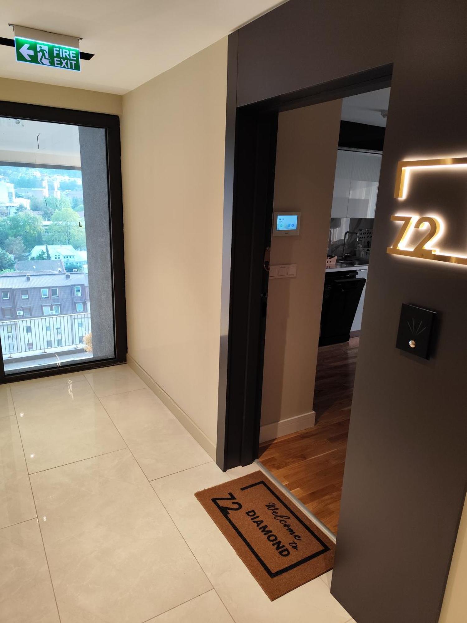 Diamond 72 Apartment , Skopje City - Center, Diamond Residences, Free Parking 외부 사진